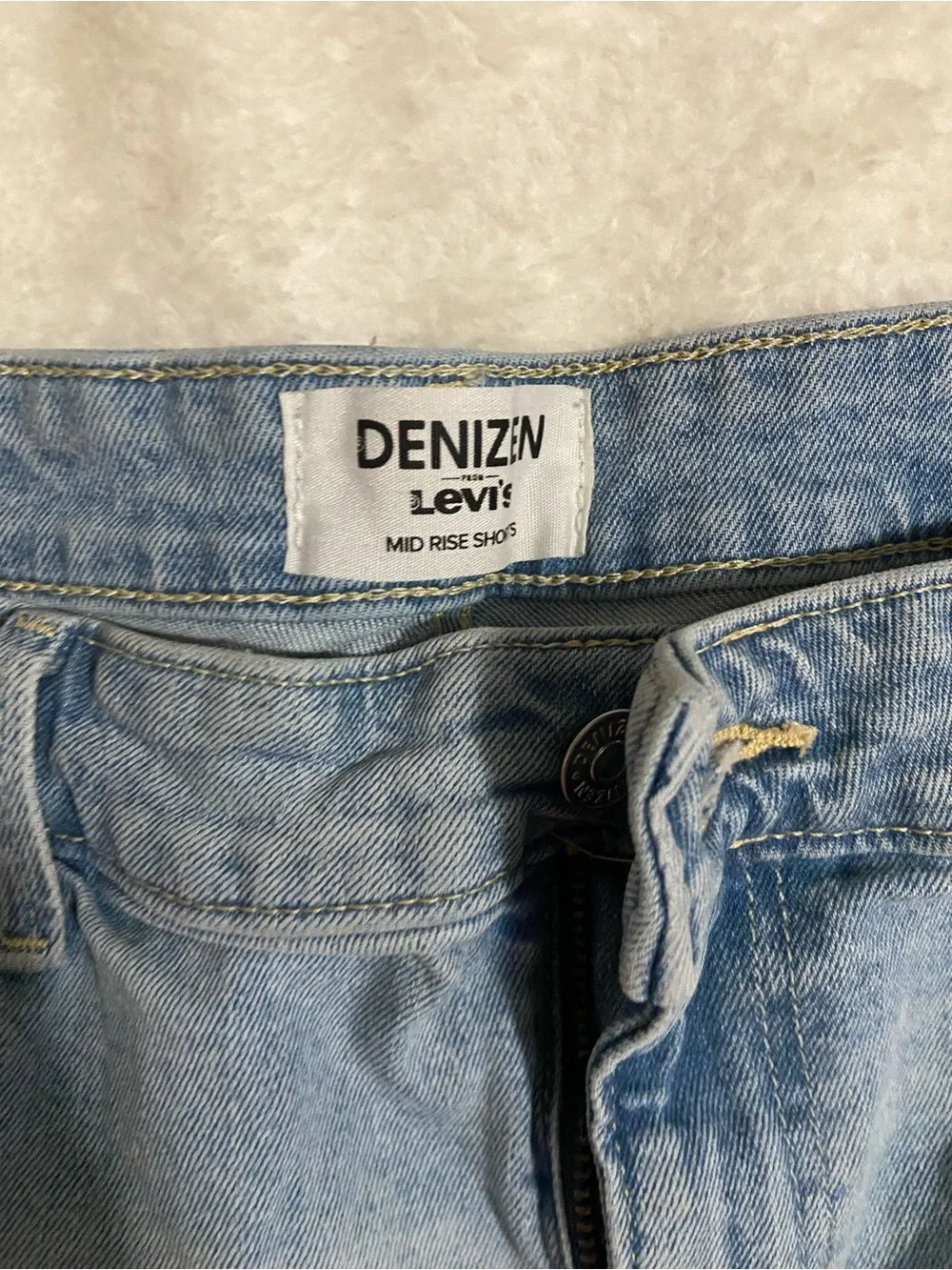 Denizen from Levi's Light Blue Women's Cutoff Denim Shorts